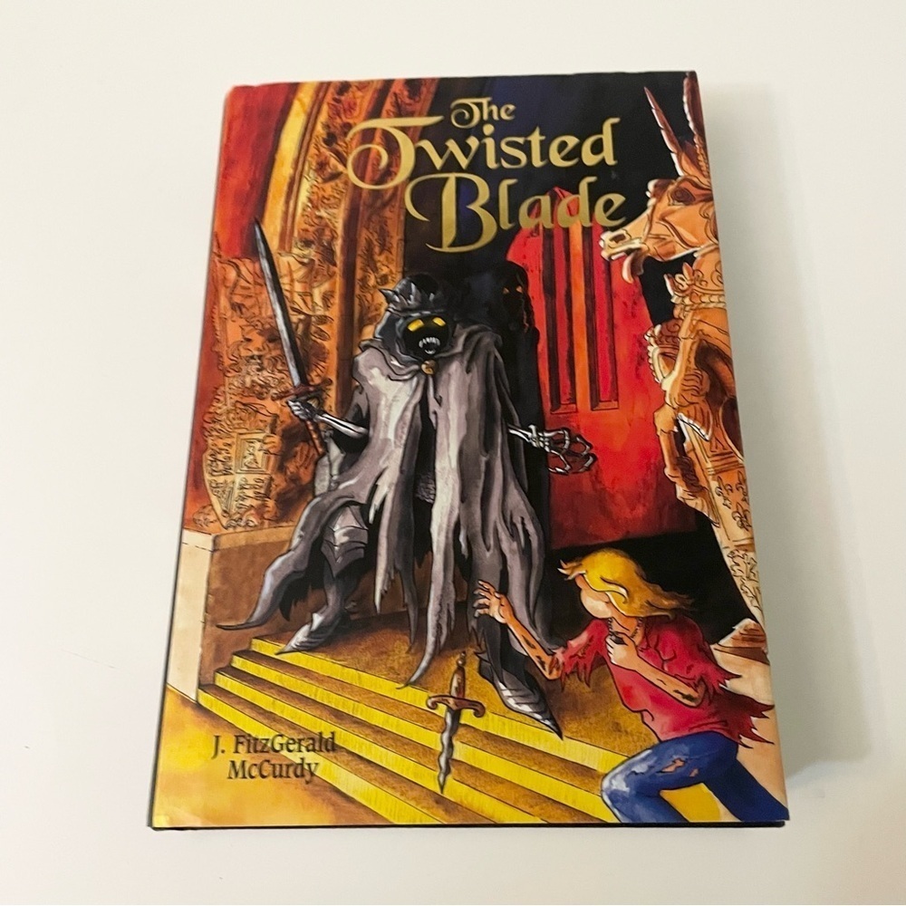 The Twisted Blade Hardcover Book J Fitzgerald Mccurdy